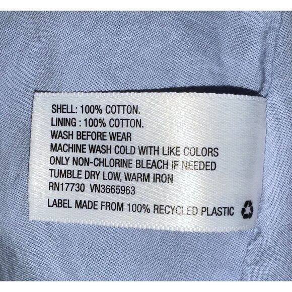 Girls All Blue Plaid Sundress Front Buttons Open Back Cat & Jack - Picture 8 of 8